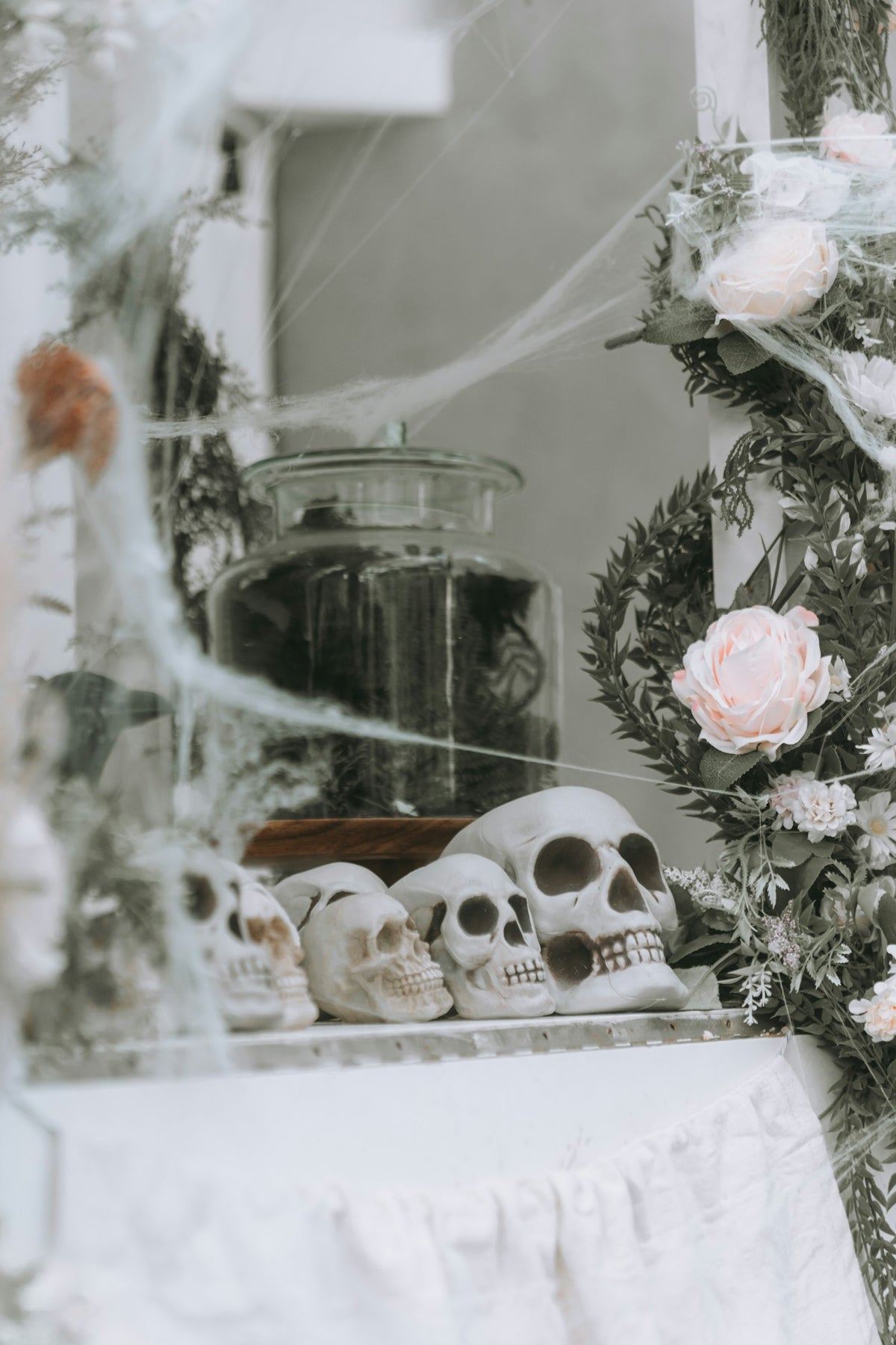 Apothecary tablescape